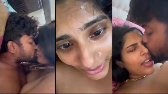 Mallu Horny Couples Romance Kissing And Spitting Resminair