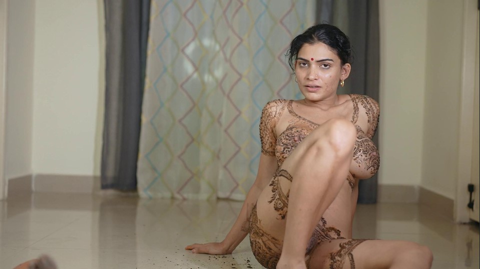 Resmi Nair Fully Nude Body Covered in Henna Leaked HD