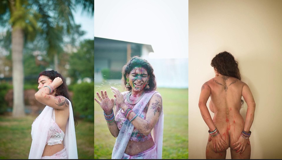 Resmi Nair Holi Special Strip Fully Nude Sex Leaked Video HD