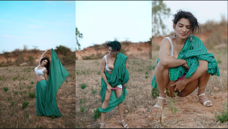 Resmi Nair Pissing in Open Fields