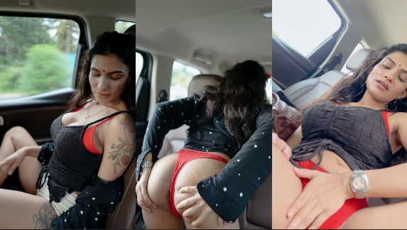 Resmi Nair Pressing Her HUGE Big Boobs in Car Leaked Video